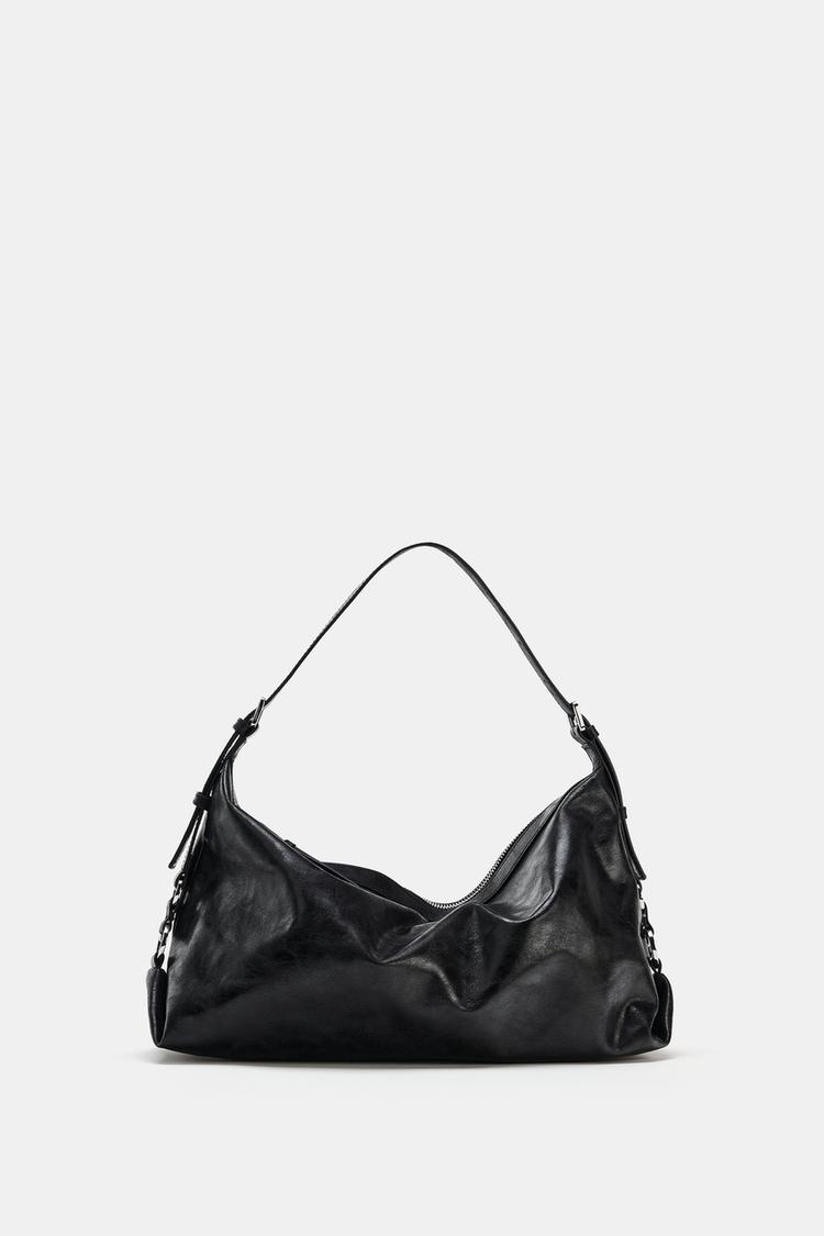 Bolsa de hombro con hebilla metálica 5