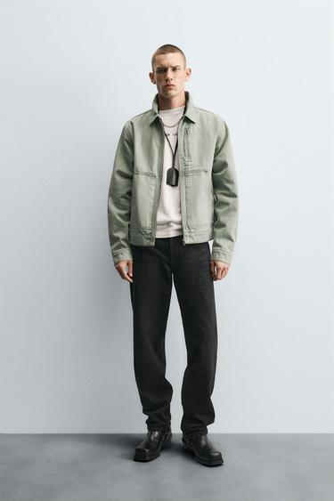 JEANS SLIM FIT - Carbón de Zara - Imagen 0