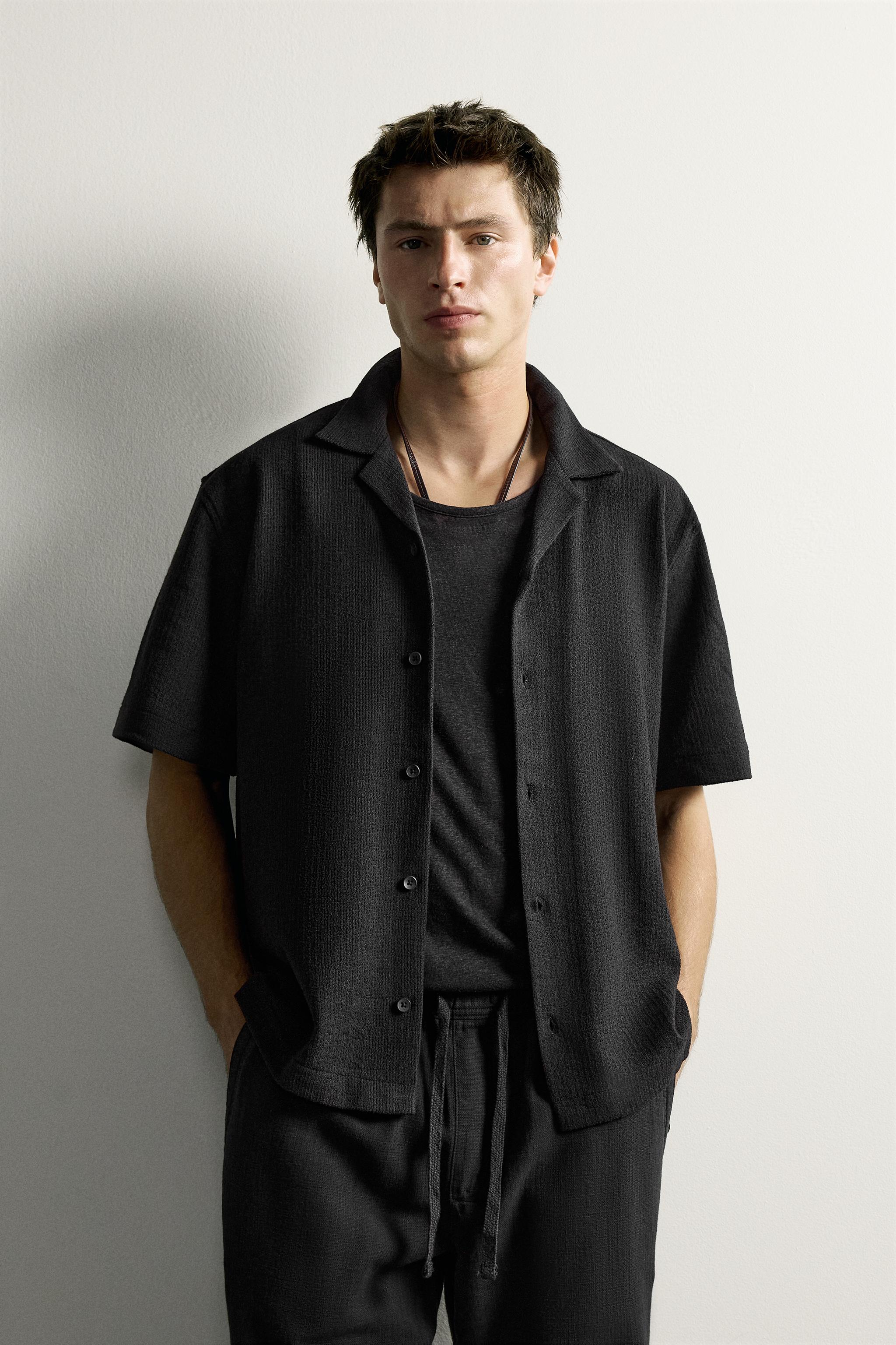 CHEMISE TEXTURÉE