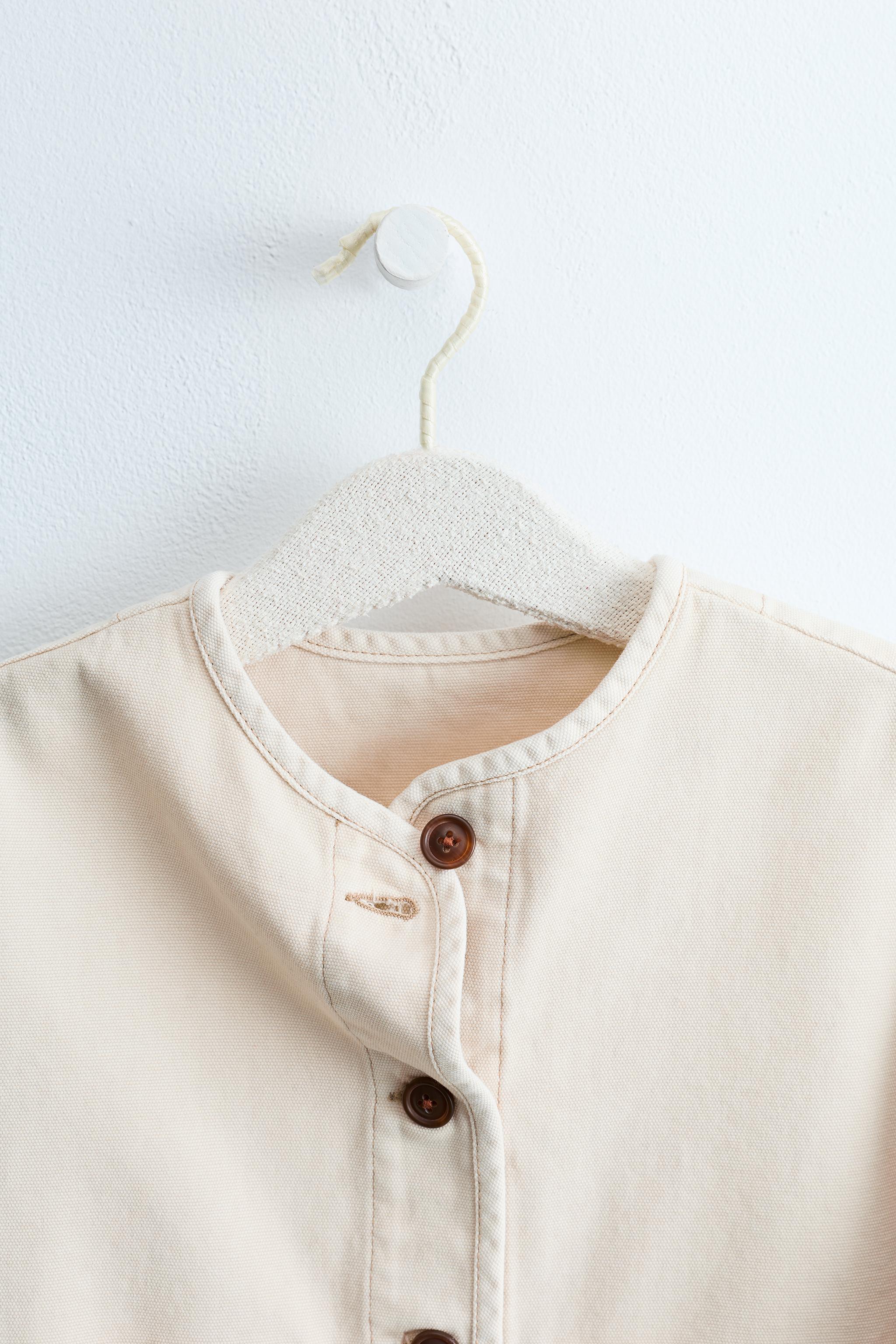 ZARA TIMELESS - BLOUSON EN TOILE UNI