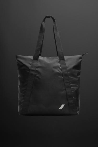 SPORTS SHOPPER BAG - Black by Zara