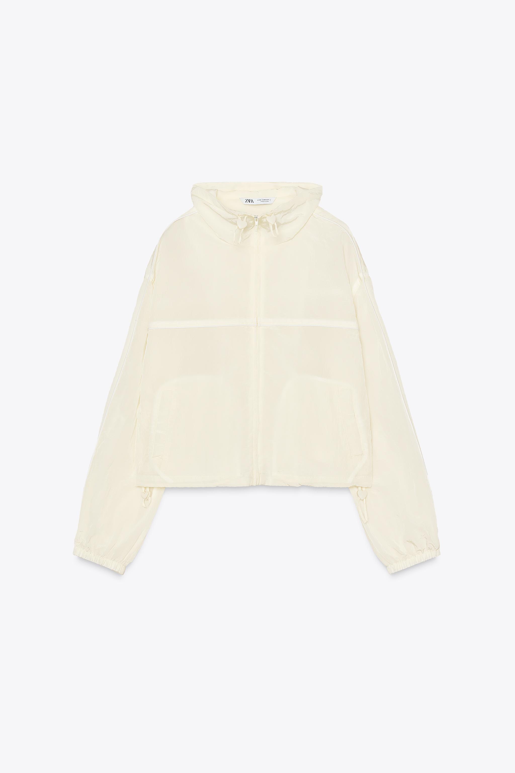 ZARA ザラ ナイロンジャケット ラインジャケット Sサイズ｜Yahoo