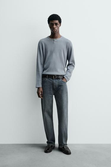 bell bottom JEANS - Blue / Grey by Zara - Image 0