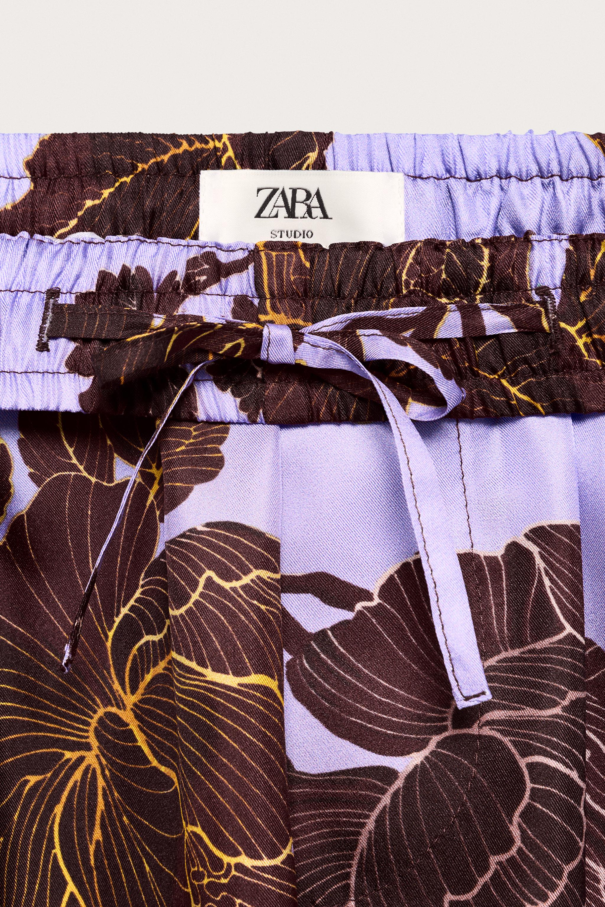 RELAXED FIT 100% SILK PRINTED COMBINED LIMITED EDITION SHORTS