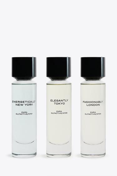 VIBRANT CITIES AND EMOTIONS DISCOVERY SET EDP 3 X 30 ML (1.01 FL. OZ). -  by Zara - Image 0