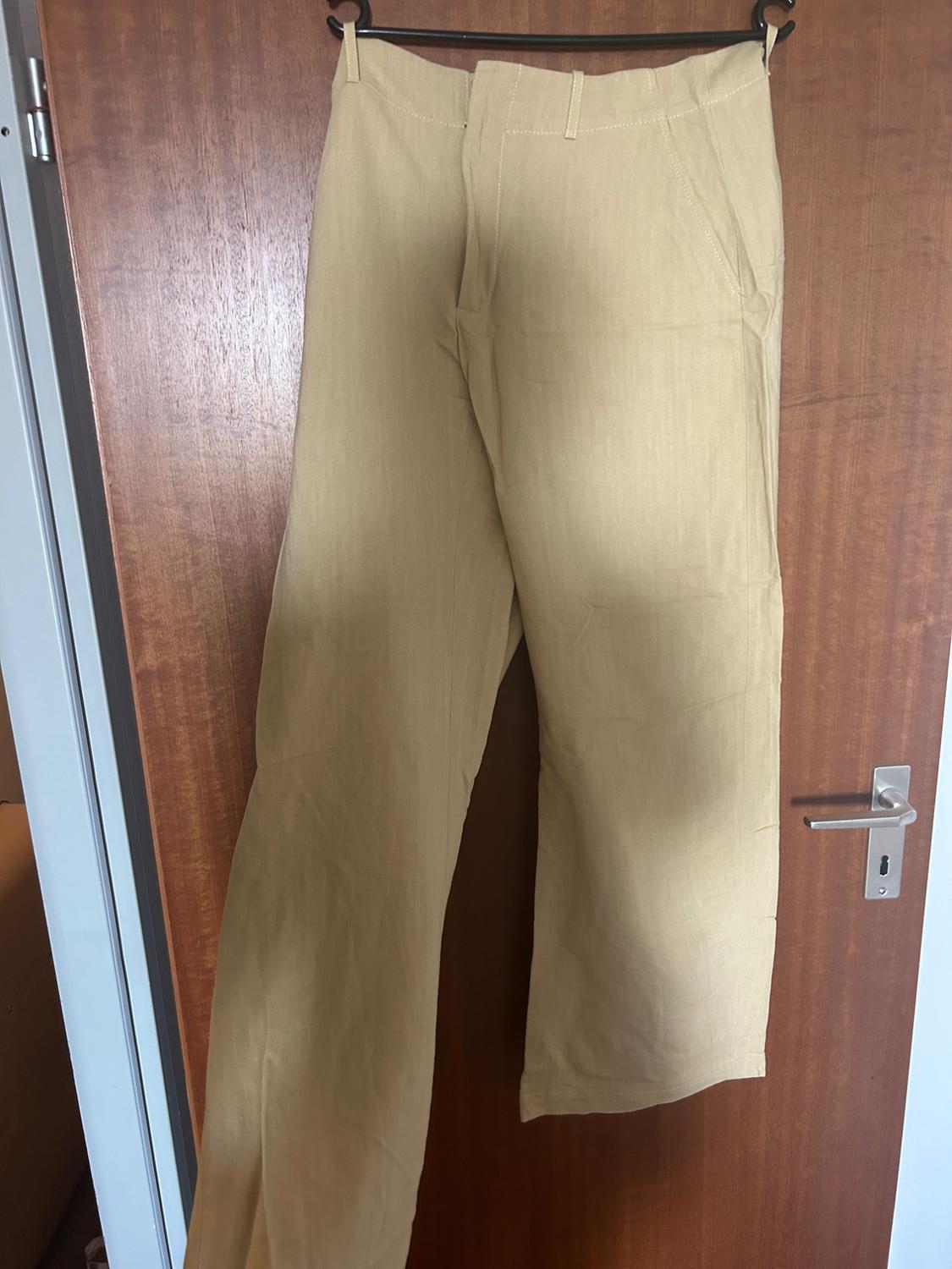 WIDE-LEG LINEN-BLEND TROUSERS - LIMITED EDITION - Image 4