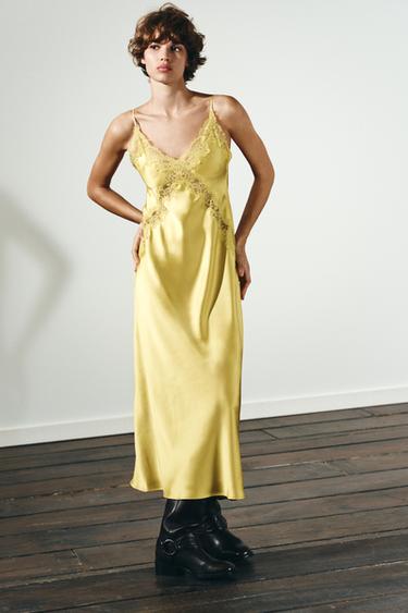 Women's Yellow Dresses | ZARA South Africa