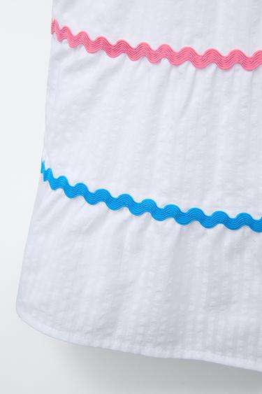 RUFFLE DRESS CASA LAWA © X ZARA KIDS - White by Zara - Image 3