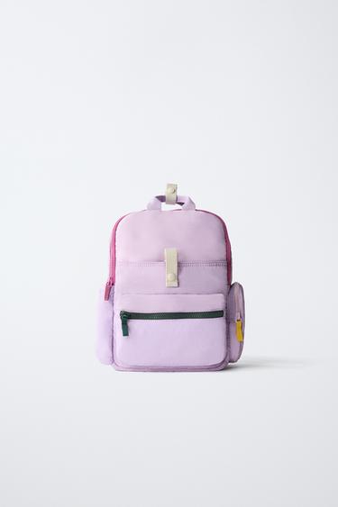 SAC À DOS COULEUR - Violet mauve de Zara - Image 0