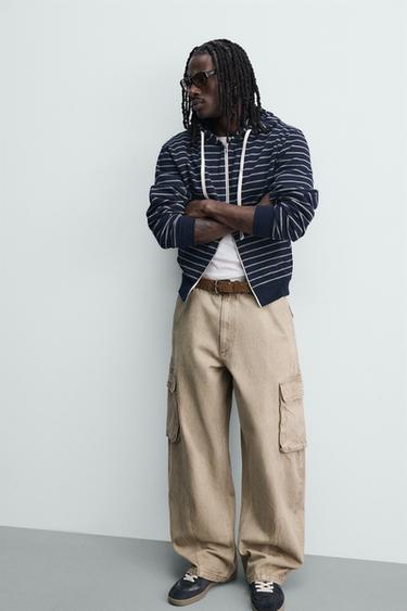 PANTALON CARGO COUPE BALLON - Beige de Zara - Image 5