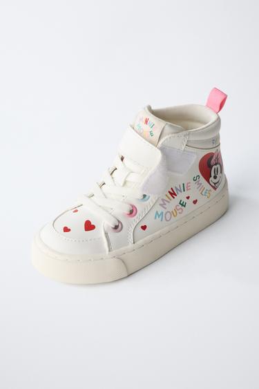 BASKETS MONTANTES MINNIE MOUSE © DISNEY - Blanc de Zara - Image 2