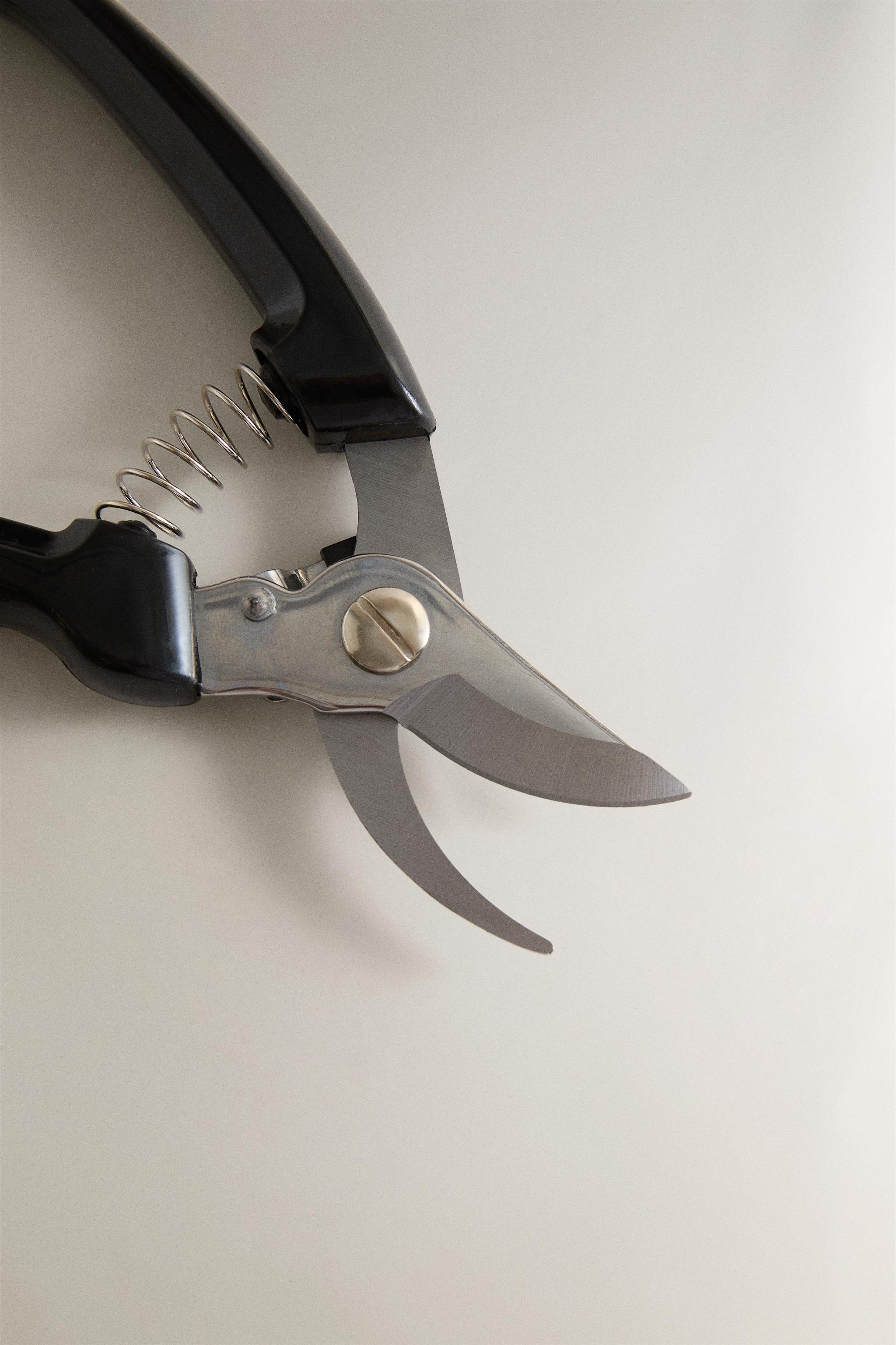 STAINLESS STEEL PRUNING SHEARS | STUDIO MARY LENNOX — Black