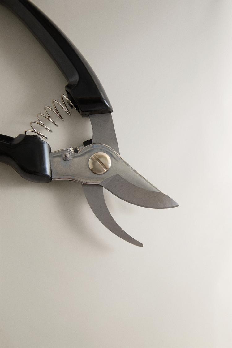 STAINLESS STEEL PRUNING SHEARS | STUDIO MARY LENNOX — Black