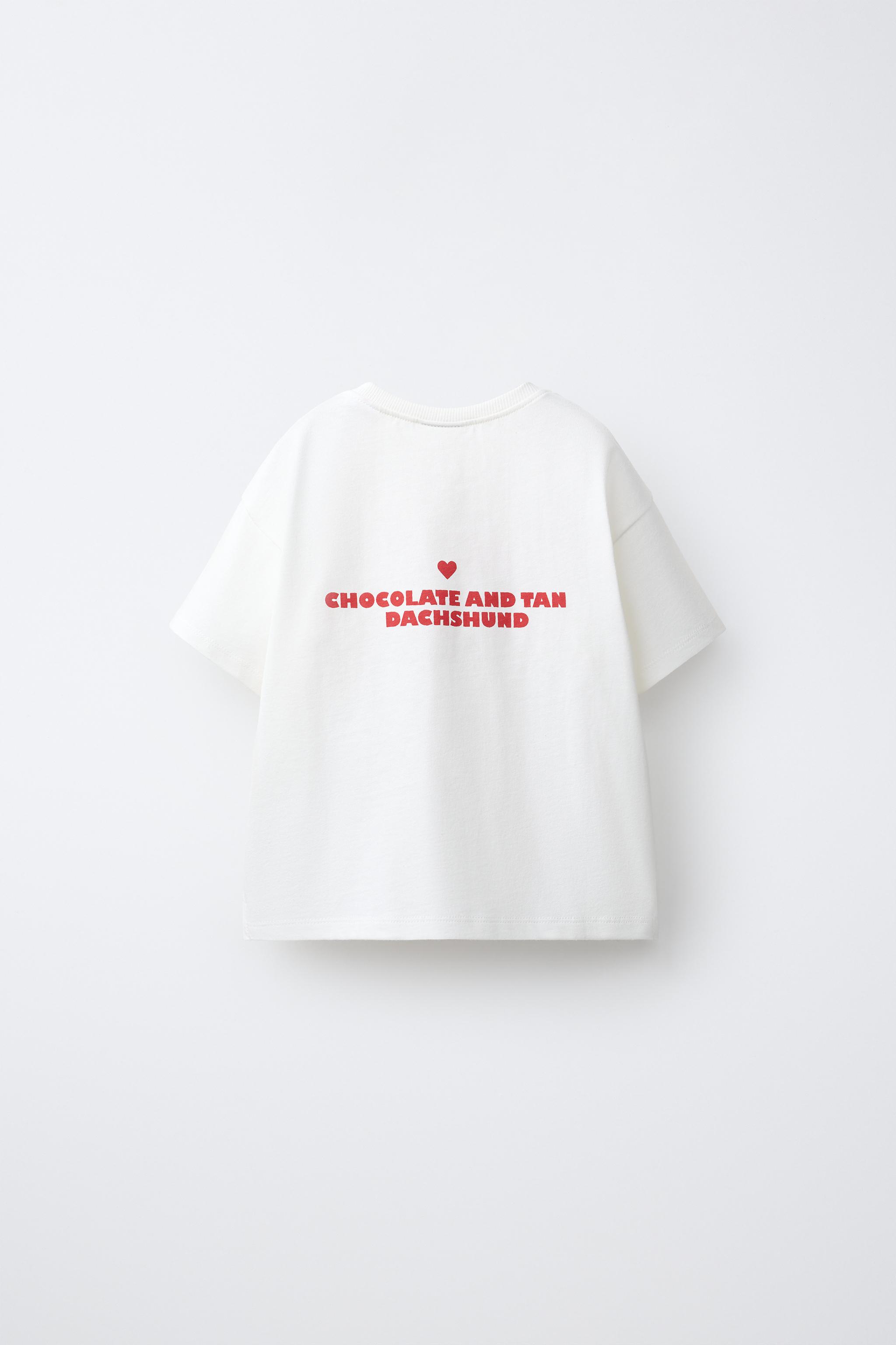 PUPPY PRINT T-SHIRT