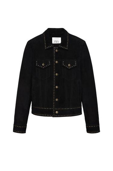 STUDDED SUEDE JACKET - LIMITED EDITION