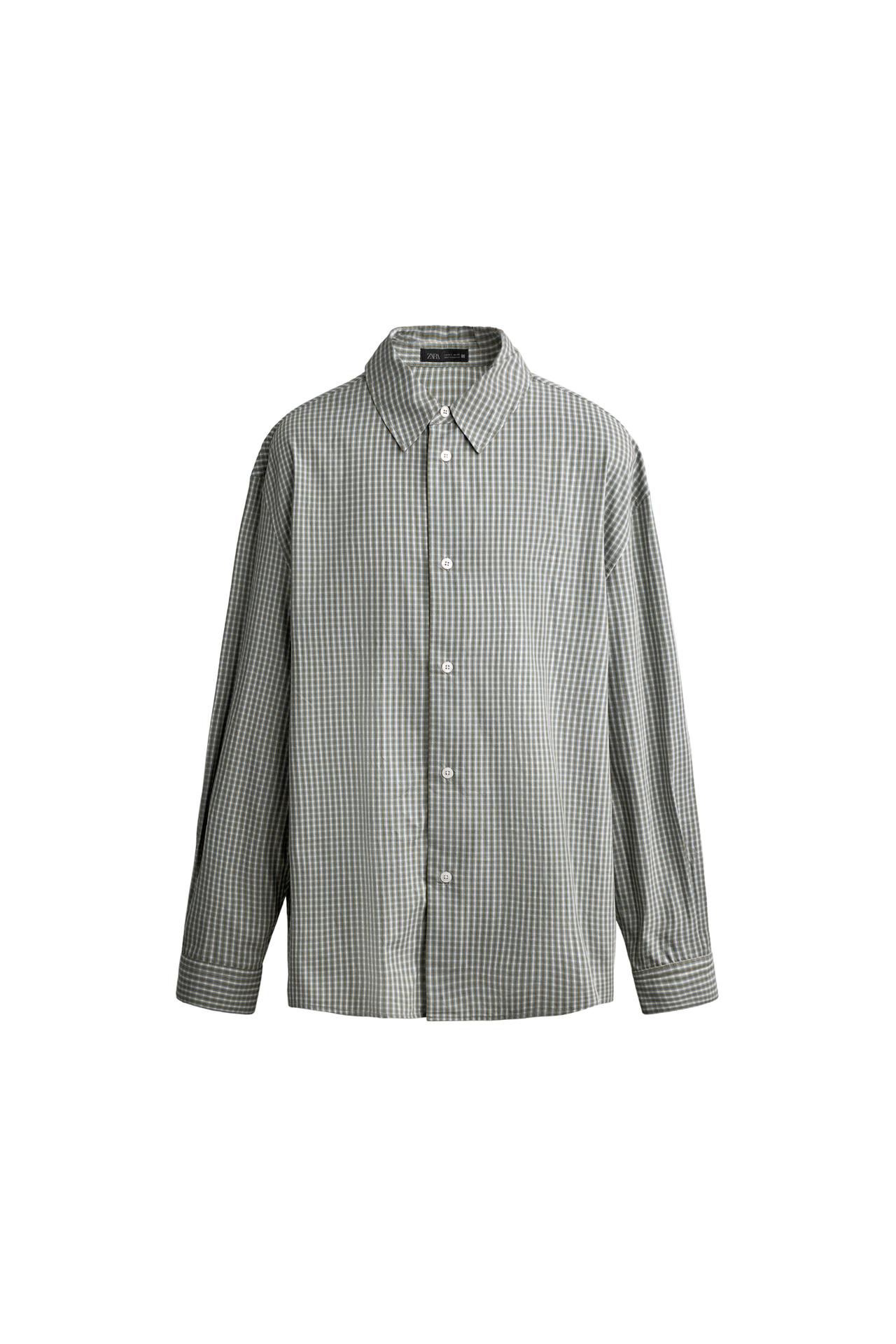 РУБАШКА RELAXED FIT В КЛЕТКУ