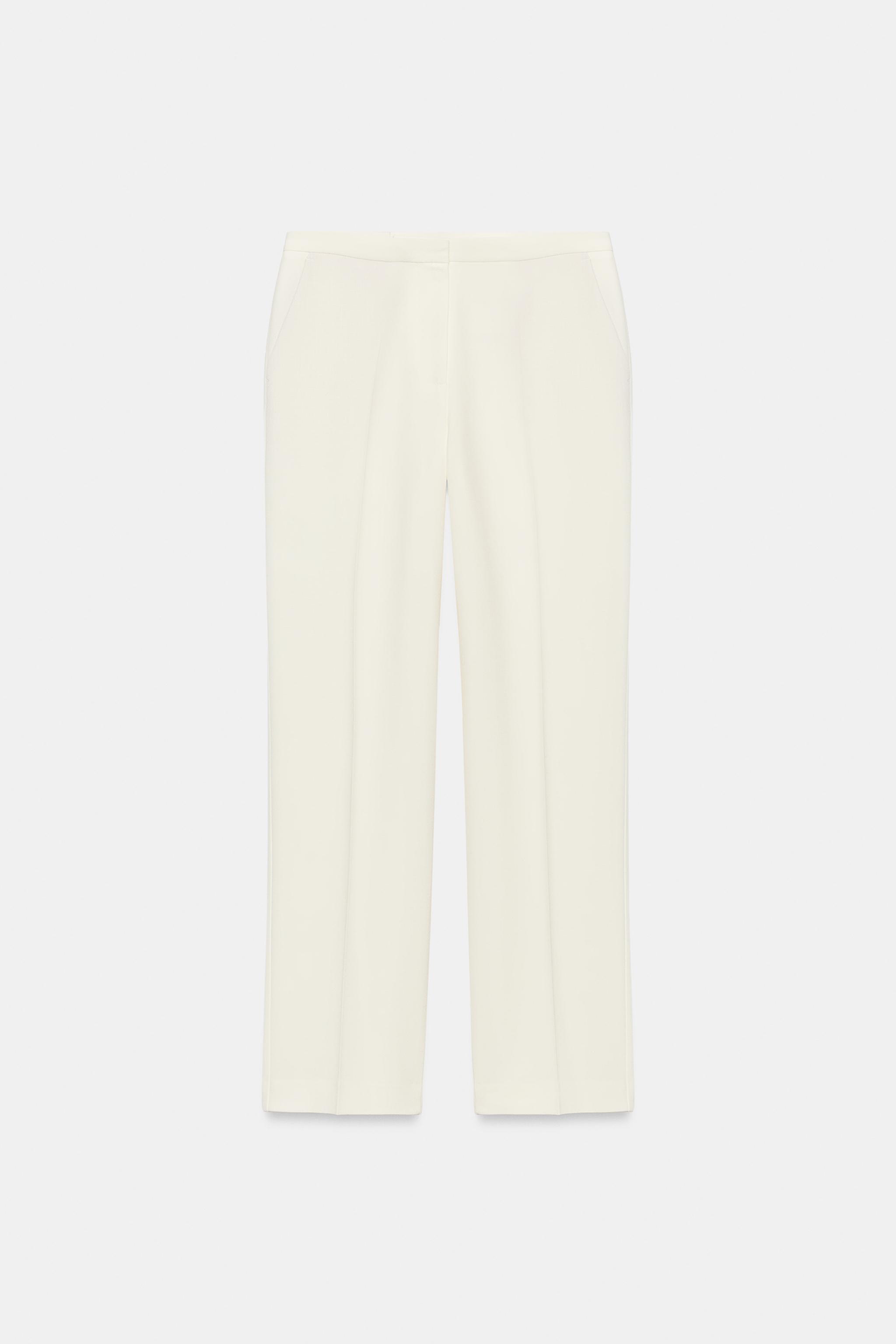 Zara STRAIGHT FIT PANTOLON görsel 5