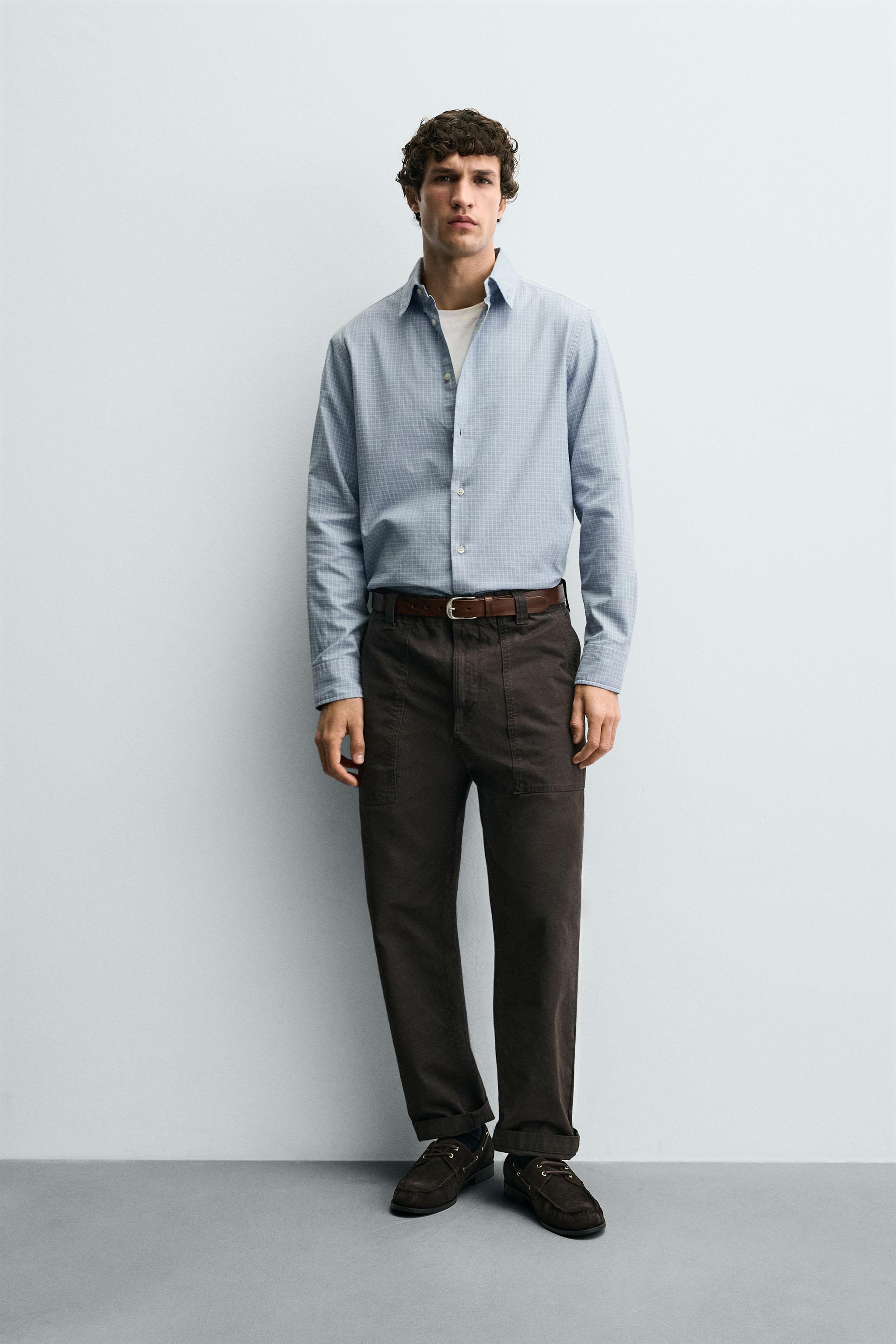 CHEMISE REGULAR FIT À CARREAUX