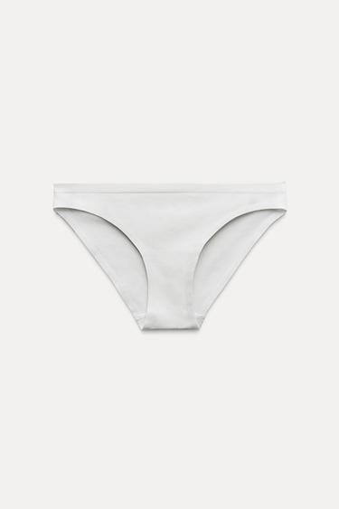 SEAMLESS BRIEFS - White by Zara