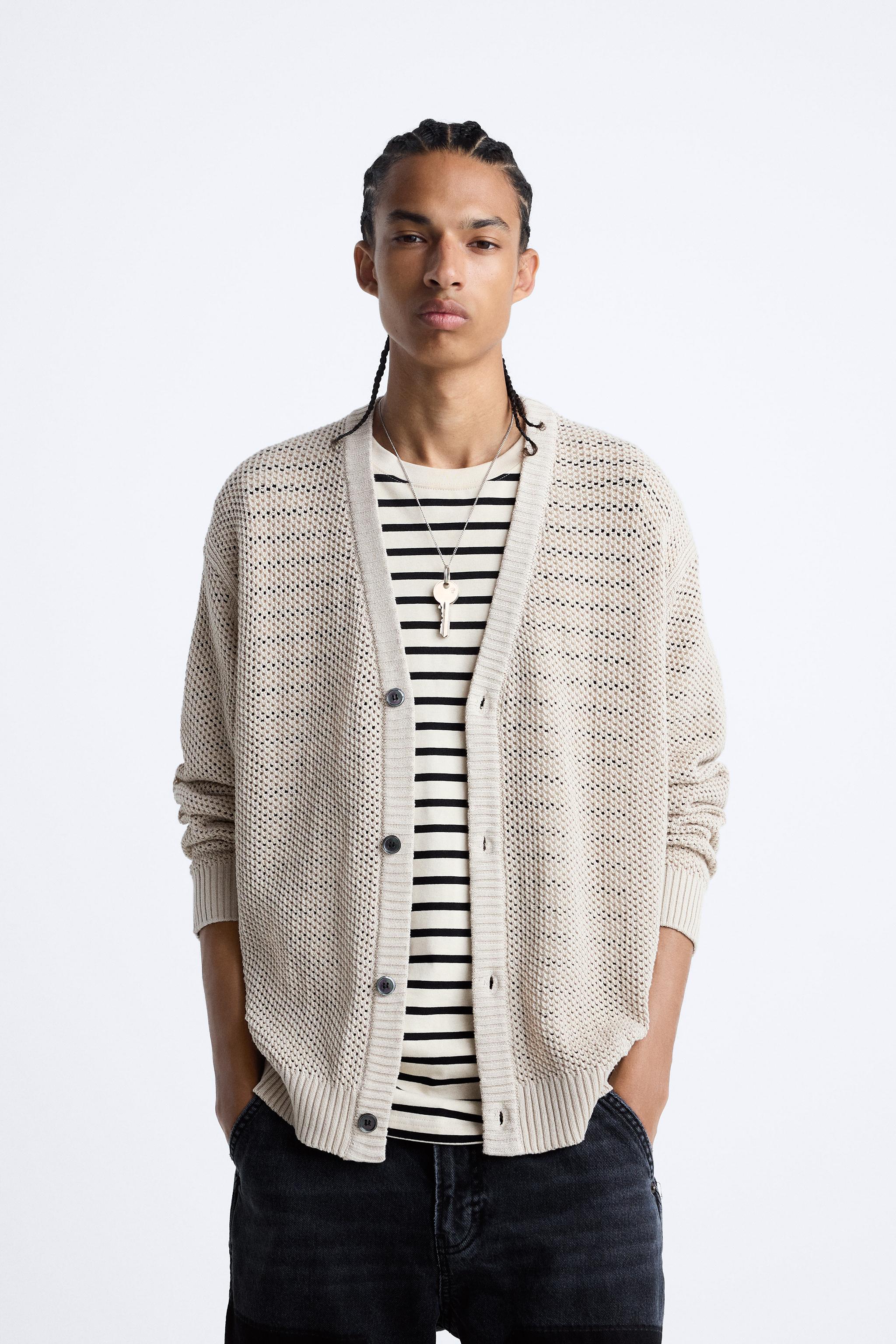 Zara deals mens cardigan