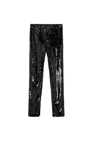 SEQUINNED TROUSERS