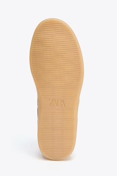 CONTRAST TRAINERS - Khaki Green by Zara - Image 8