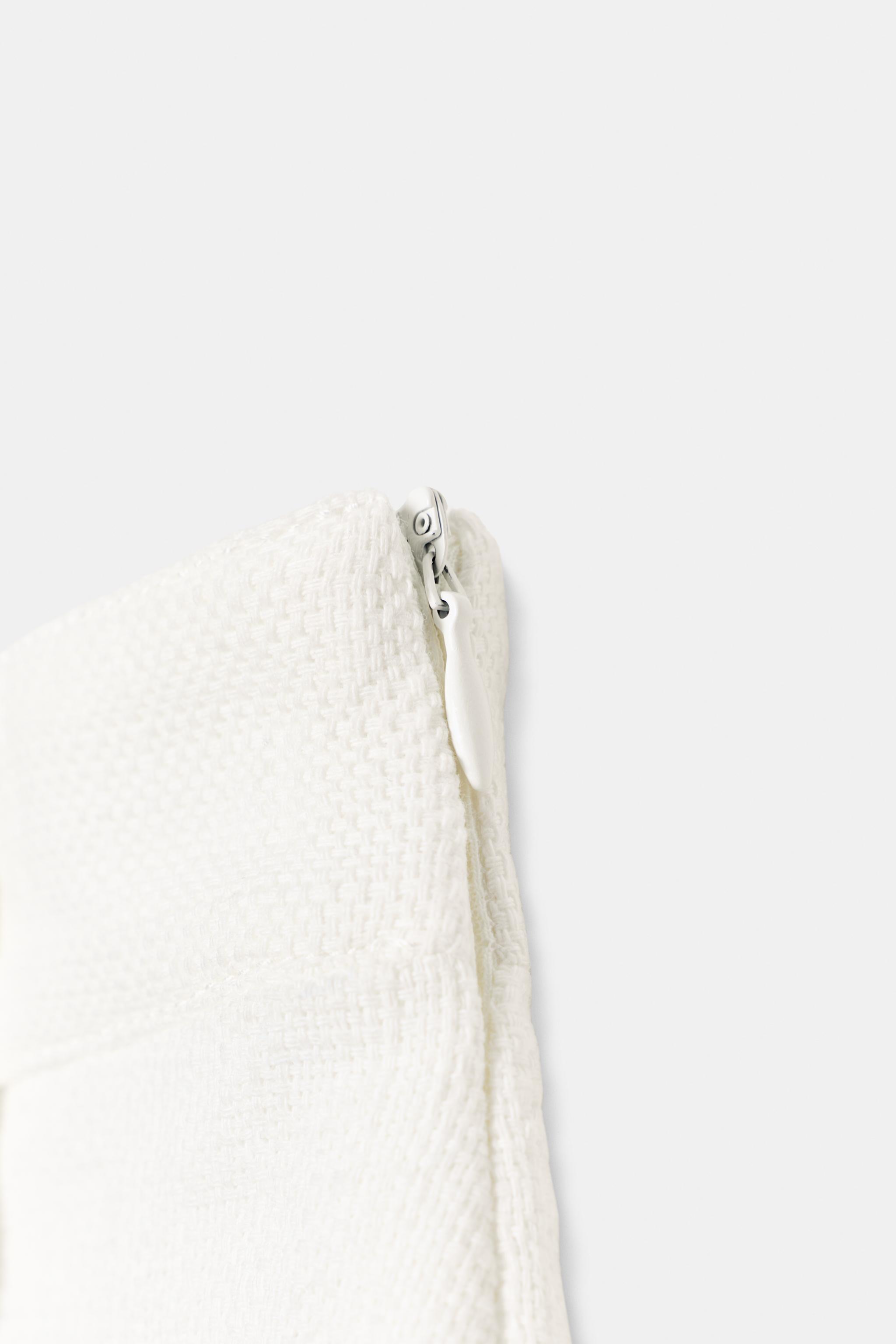 JUPE-PANTALON EN TISSU RUSTIQUE