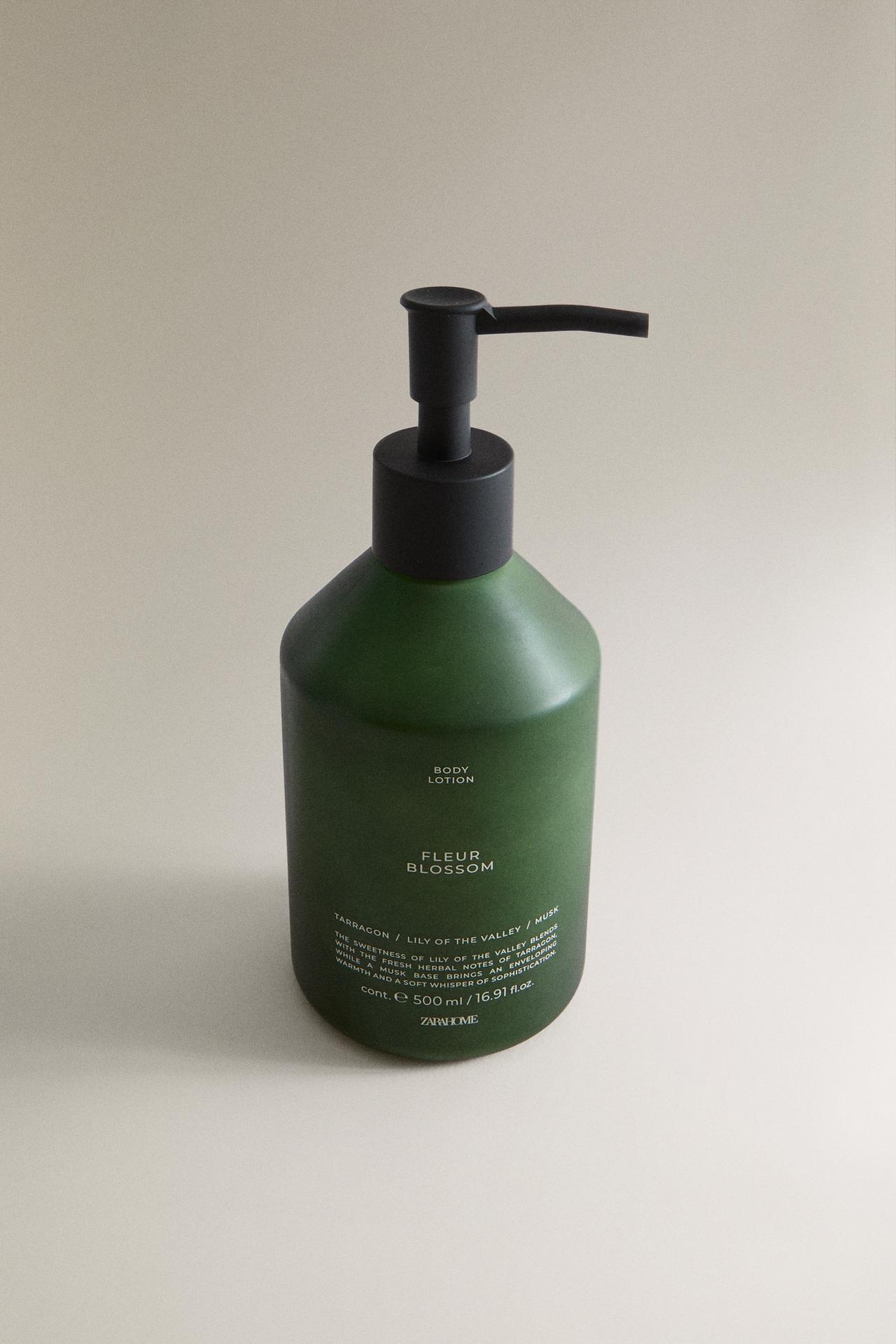 (500 ML) FLEUR BLOSSOM BODY LOTION — Green