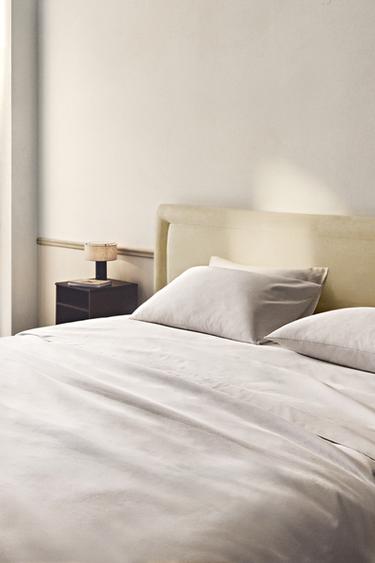 CAPA DE EDREDOM DE CETIM (1000 FIOS) - Branco da Zara