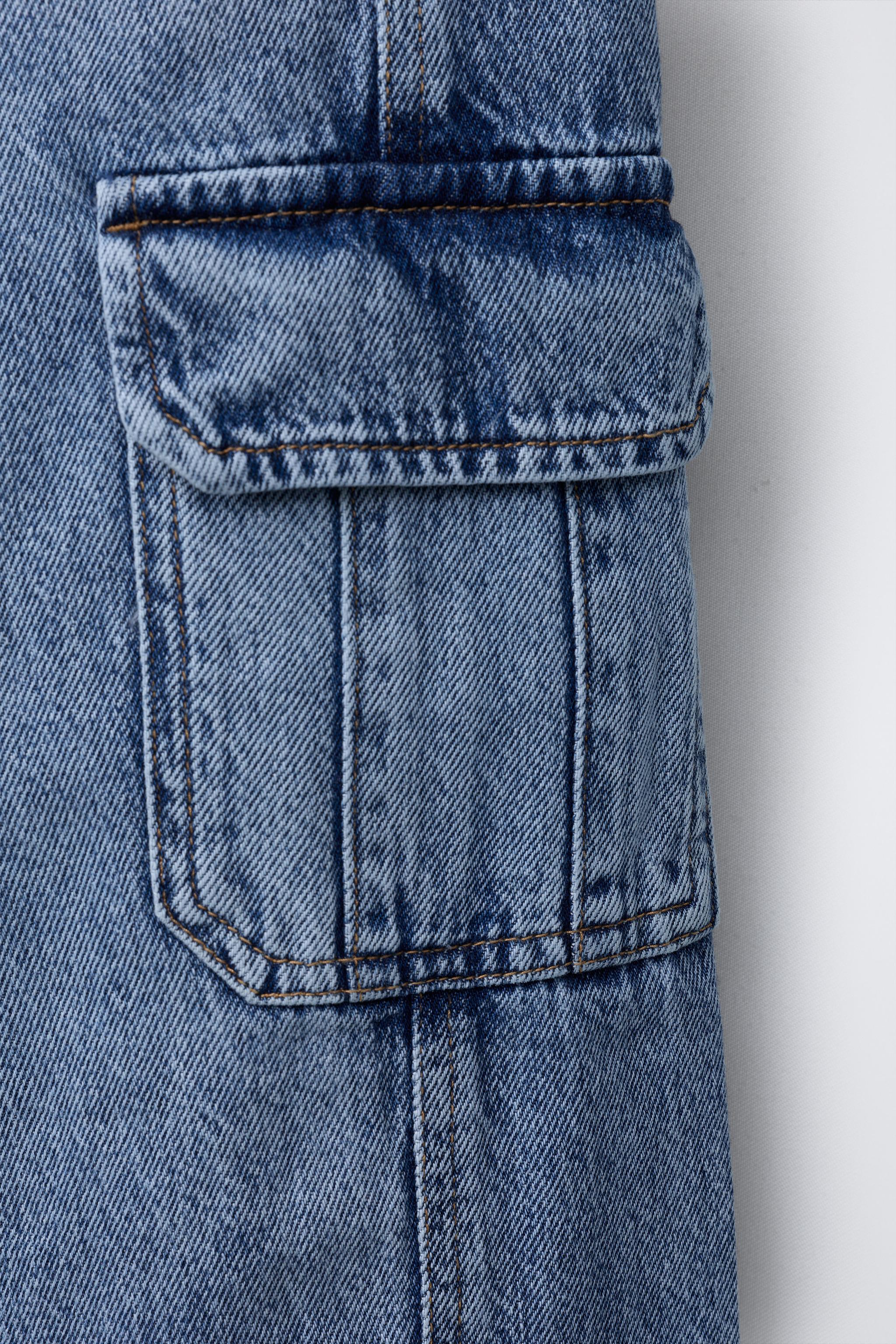 MULTI-CARGO JEANS - Blue | ZARA Canada