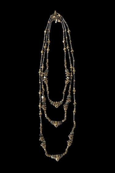 PACK OF 3 NECKLACES KATE MOSS X ZARA - Golden by Zara - Image 0