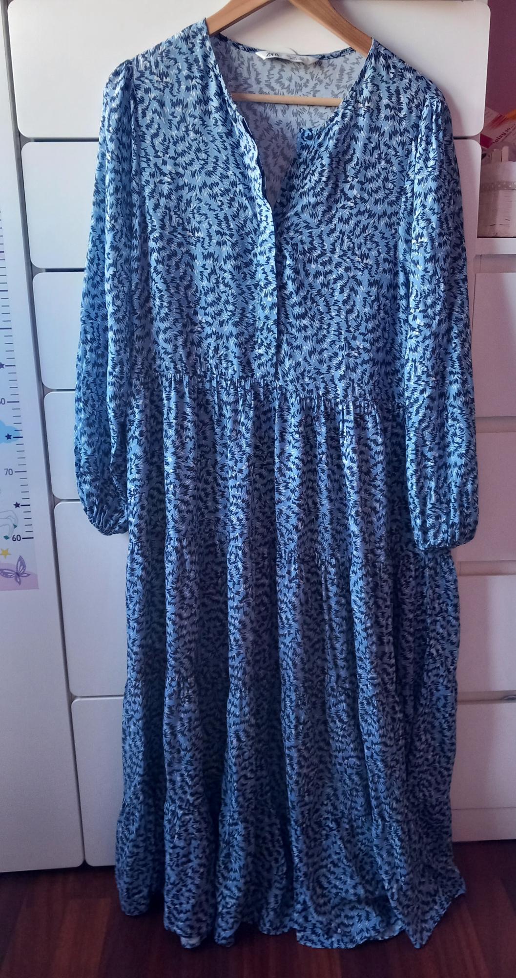 LONG PRINTED DRESS