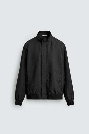 CAZADORA TÉCNICA WATER REPELLENT - Negro de Zara