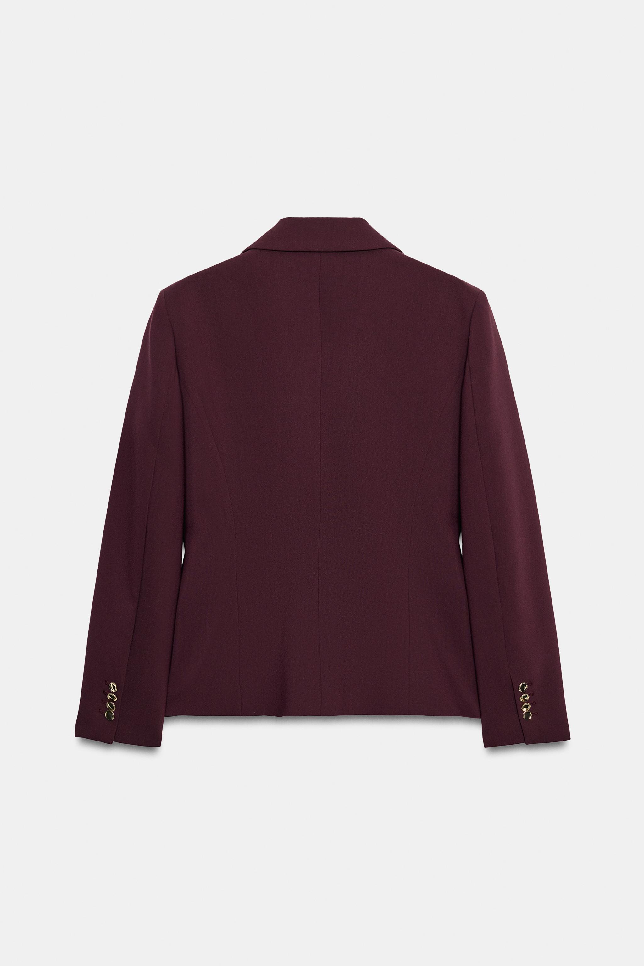 BLAZER ÉPAULETTE BOUTON DORÉ