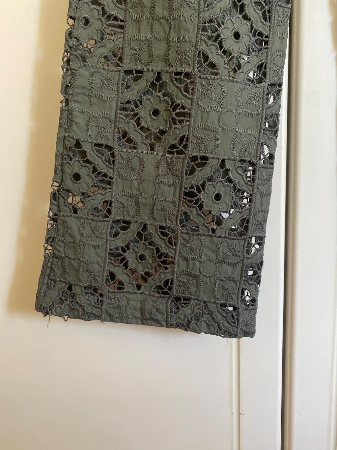 TROUSERS WITH CUTWORK EMBROIDERY - Image 3