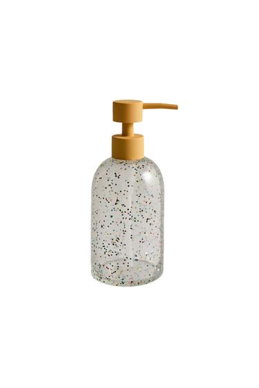 GLITTER RESIN SOAP DISPENSER - Multicoloured by Zara