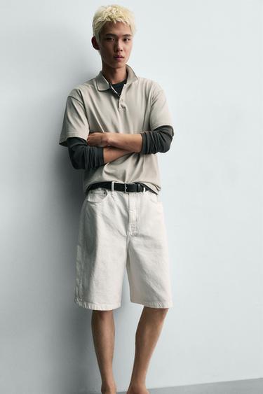 BERMUDA COUPE BAGGY - Blanc de Zara - Image 5