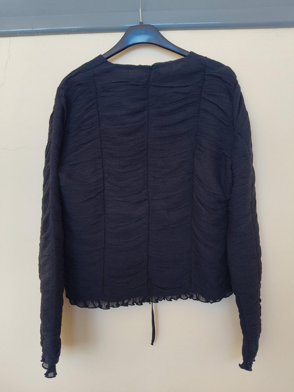 DRAPED SHIRT WITH TIES - Image 2