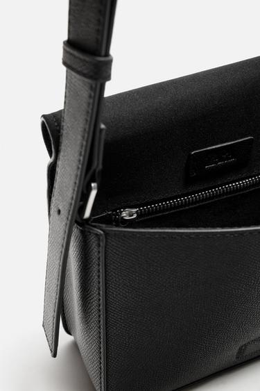 SAC BANDOULIÈRE TEXTURÉ - Noir de Zara - Image 3