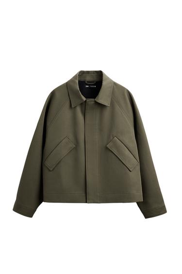 COTTON TEXTURED JACKET