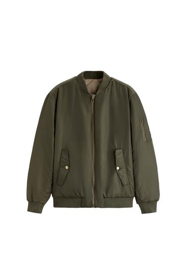 REVERSIBLE BOMBER JACKET