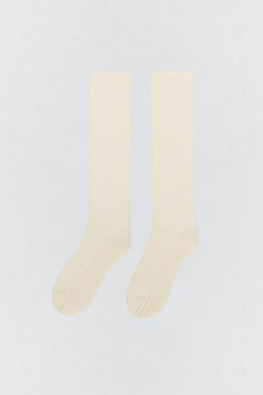 LONG WOOL SOCKS SOSHIOTSUKI x ZARA - Ecru by Zara - Image 3