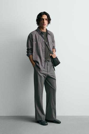 WESTERN CHECK SHIRT - Pink by Zara - Image 0