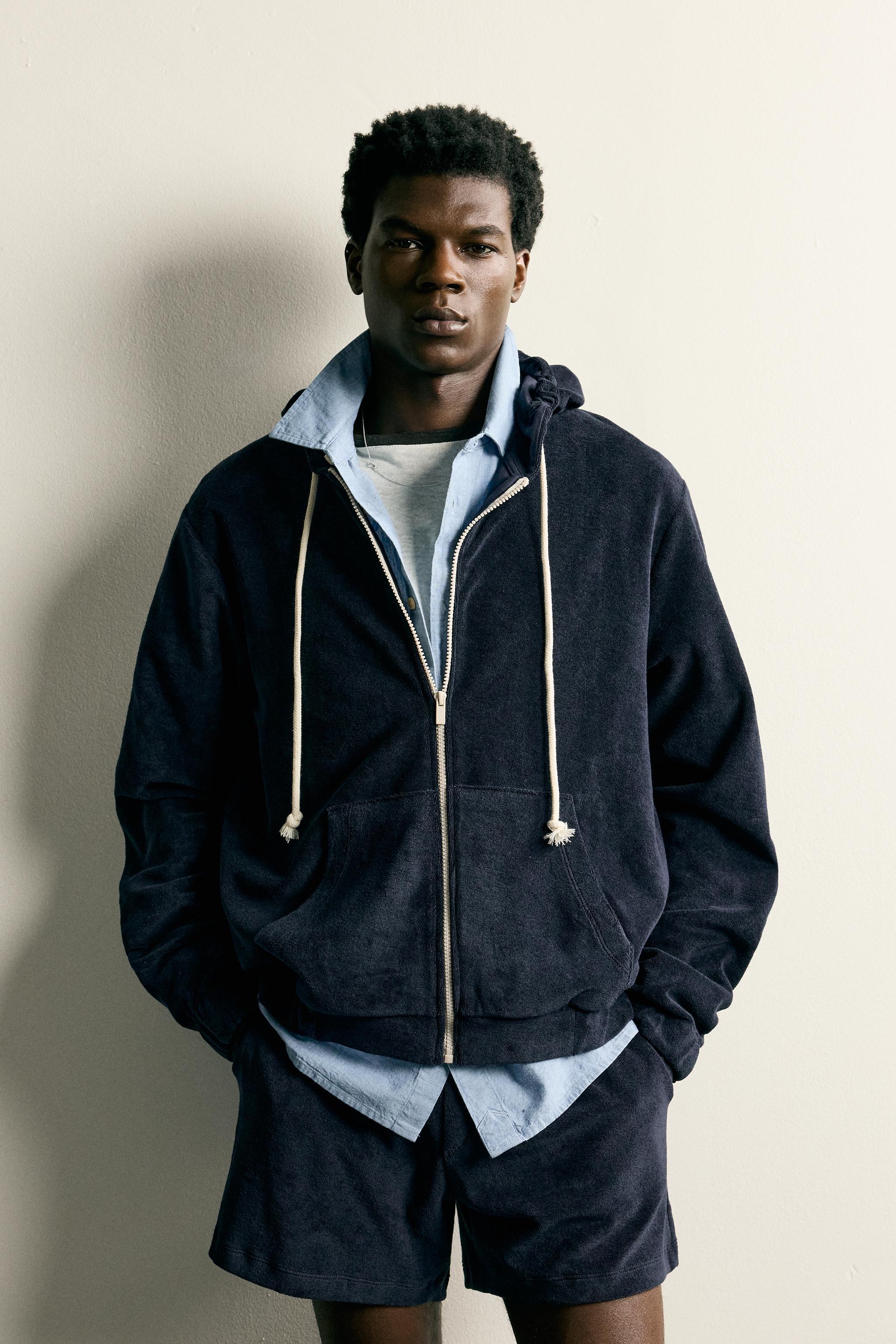 RELAXED FIT TERRY SWEATSHIRT