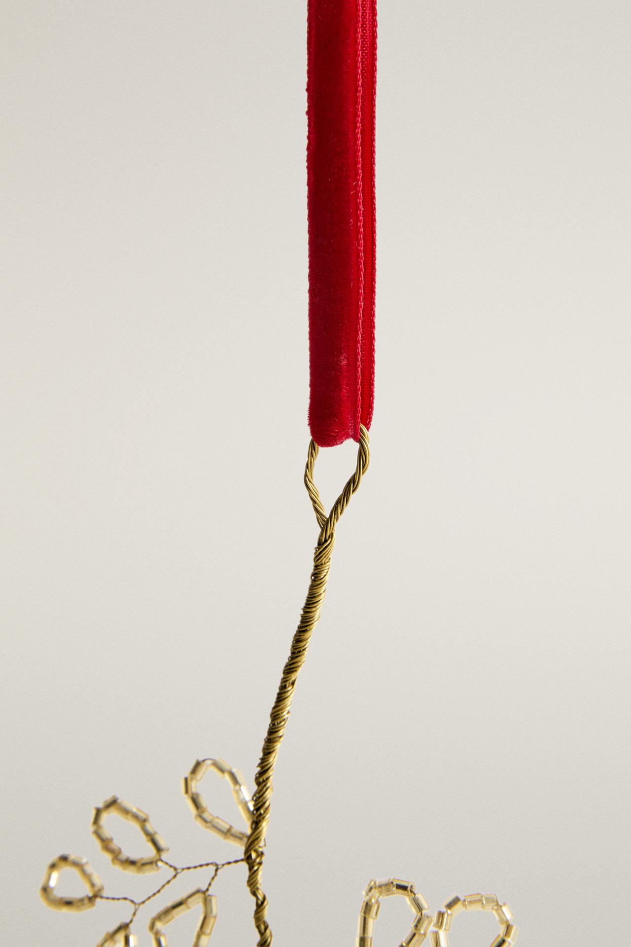 BRANCH CHRISTMAS TREE DECORATION (PACK OF 3) — Golden