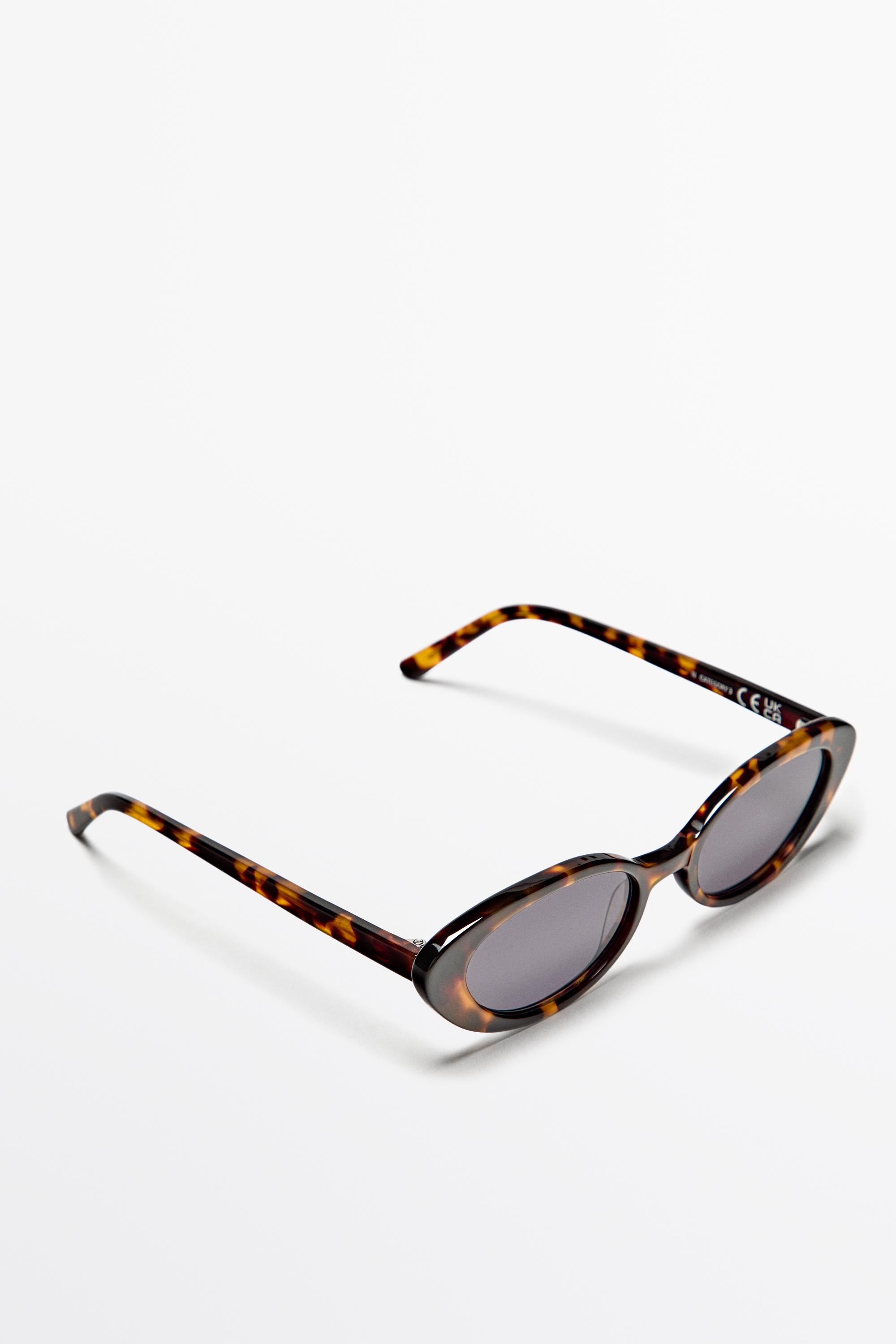 Lunettes de soleil effet écaille
