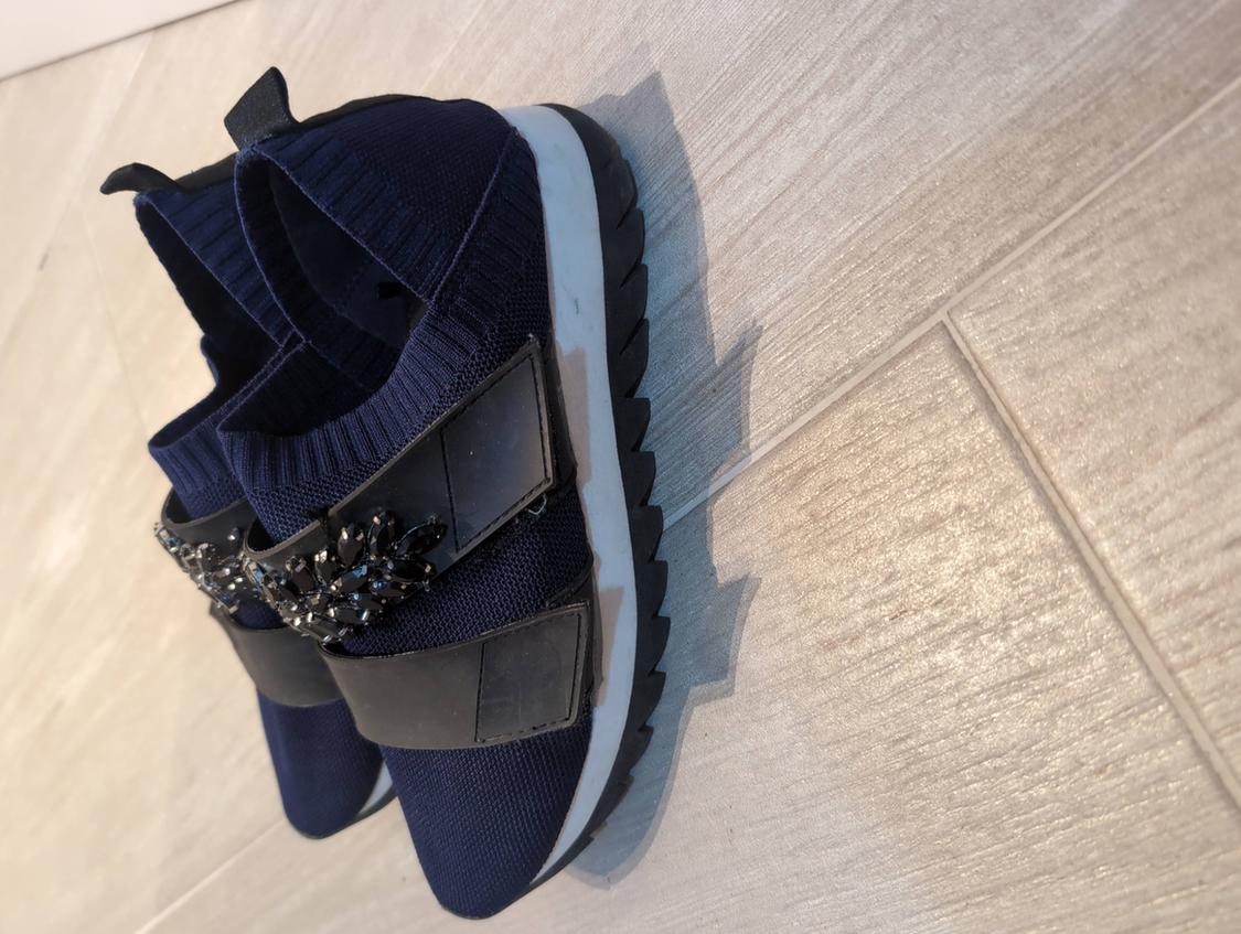 BEADED STRETCH SNEAKERS - Image 3