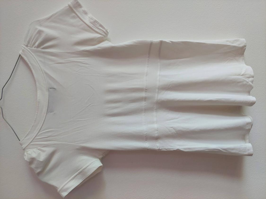 WHITE SHIRT WITH FLOWER - Image 4