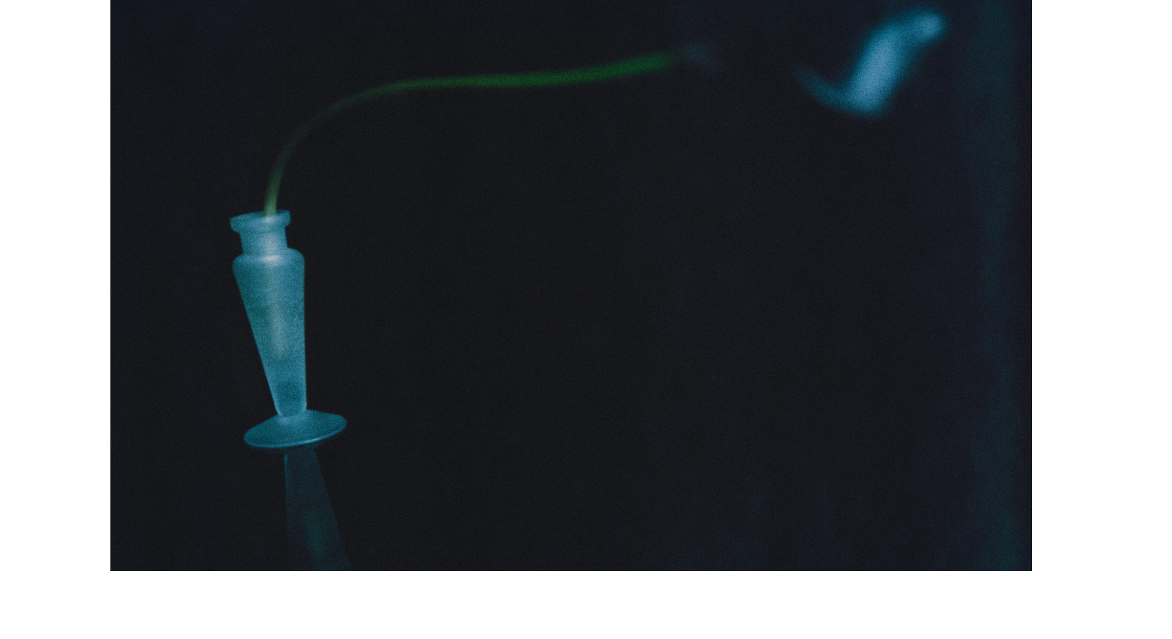 STRIPED LINEN BLEND PANTS