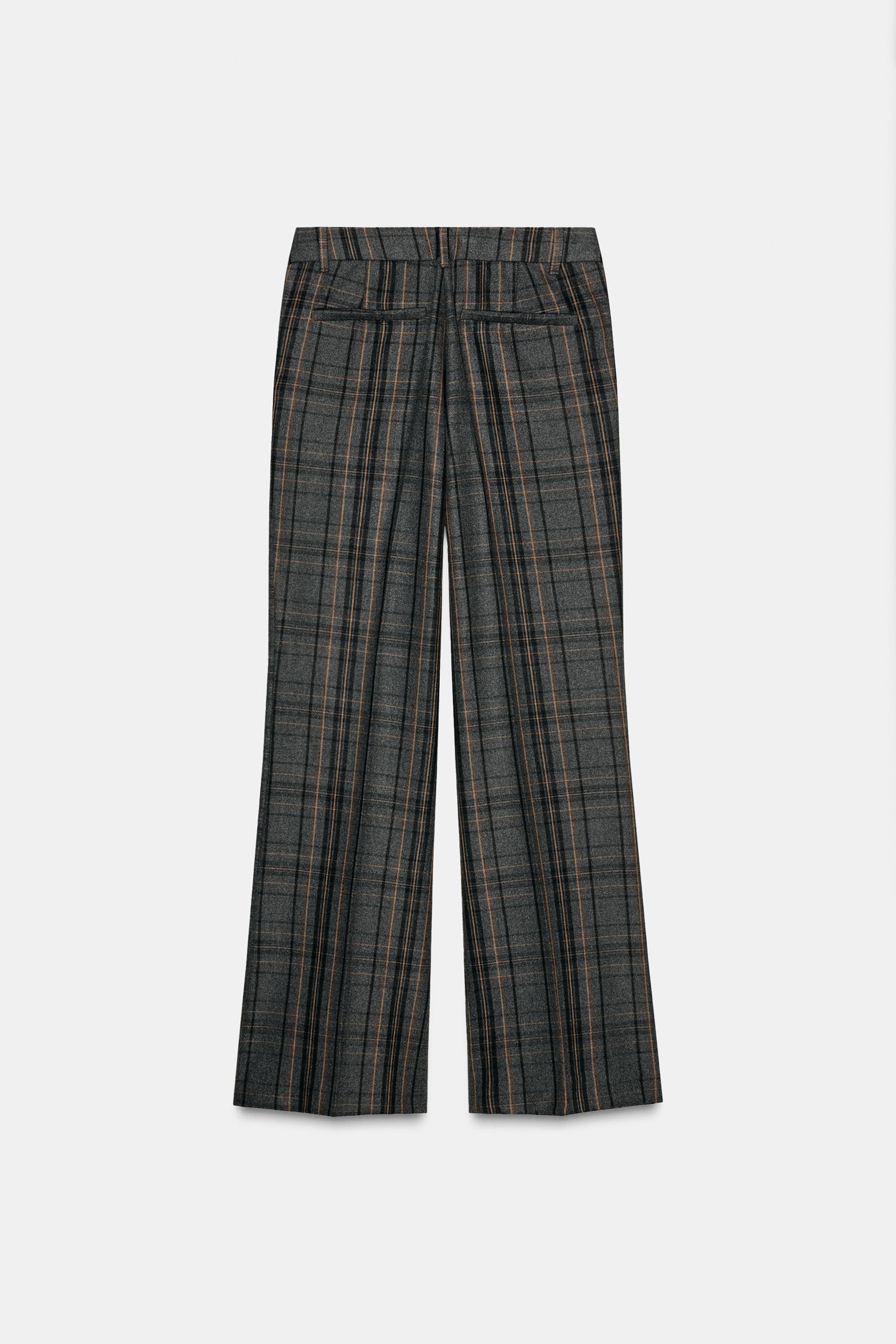 PANTALON À CARREAUX